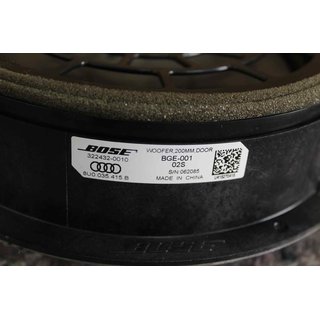 Audi RSQ3 Mittel- / Tieftonlautsprecher Tre vorn BOSE 8U0035415B