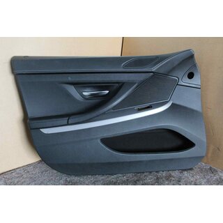 BMW F06 (RHD / Rechtslenker) Trverkleidung Leder schwarz vorne links 7304311