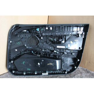 BMW F06 (RHD / Rechtslenker) Trverkleidung Leder schwarz vorne links 7304311