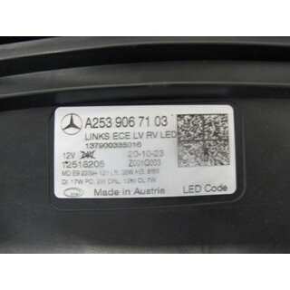 Mercedes-Benz GLC X253 Multibeam LED Frontscheinwerfer links A2539067103