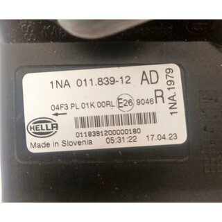 NEU VW Passat B8 Nebelscheinwerfer rechts HELLA 1NA01183912 / 1NA 011.839-12