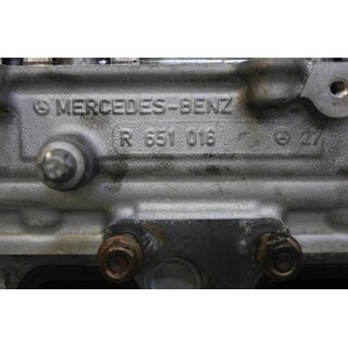 Mercedes A / B Klasse Zylinderkopf R651016 inkl. Nockenwellen aus 651.930