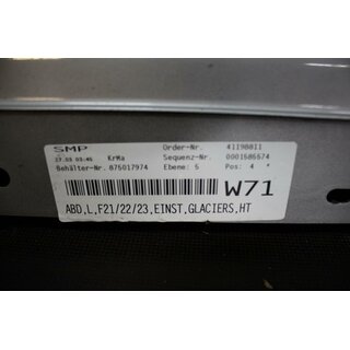 BMW F22 Schwellerleiste links 8056817 glaciersilbermetallic A83