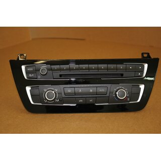 BMW F22 LCI Bedienteil Klimaautomatik 9384046 Audio FBM chrom 6814187 / 6832880